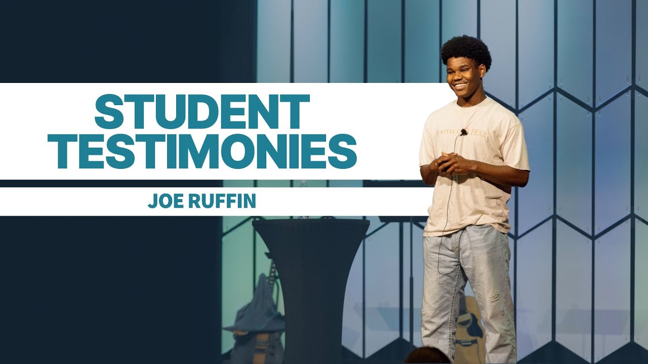 Joe Ruffin WITNESS | Student Testimonies | Joe Ruffin - YouTube