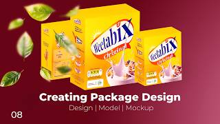 08 Adobe Illustrator Packaging Tutorial | Creating the Mockup