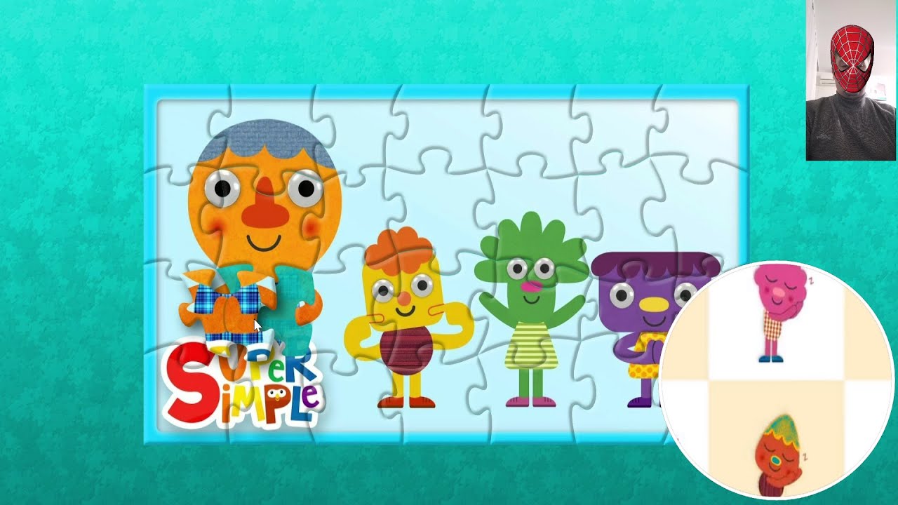 If You're Happy Noodle & Pals Super Simple Songs puzzle game Puzzlion ...