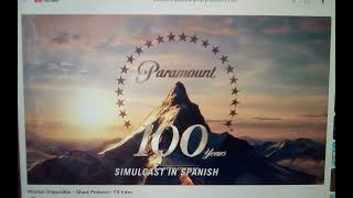 Paramount Pictures 100 Yearsskydance Productionsbad Robot 2011