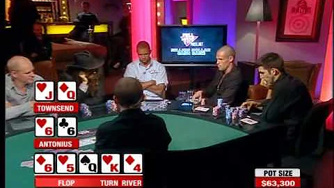 $360,000 Pot between Patrik Antonius and Brian Tow...