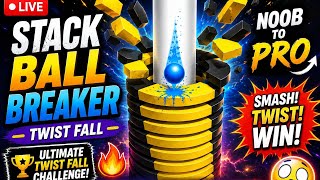 🔥 STACK BALL BREAKER LIVE 2026 🔴 | Crazy Smash Run 💥 Road to New High Score 🏆