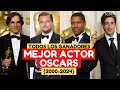 Oscars ganadores a mejor actor 20002024