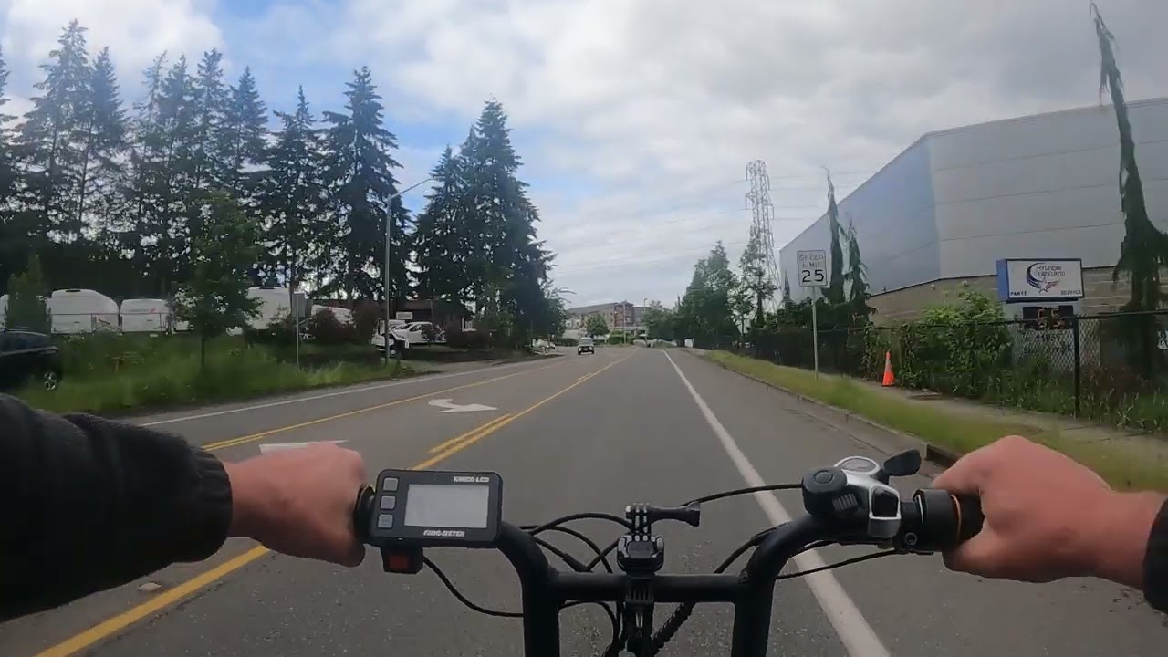 Riding a Pedal Electric AWD II