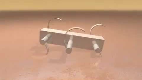 Simulation of Legged Robot on Mars using Terradynamics