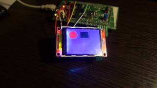 LCD 320x240 driver ili9341 spi 10Mhz on STM32 draw round, Rectangle, circle,Filled Circle