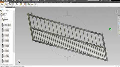 Autodesk Inventor 2018 Frame Generetor (Video Tutorial) Grade