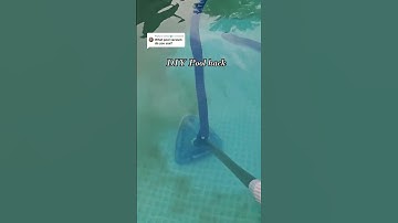 How to vacuum the pool without pump? DIY pool cleaning hack! #pool #diy #backyardprojects