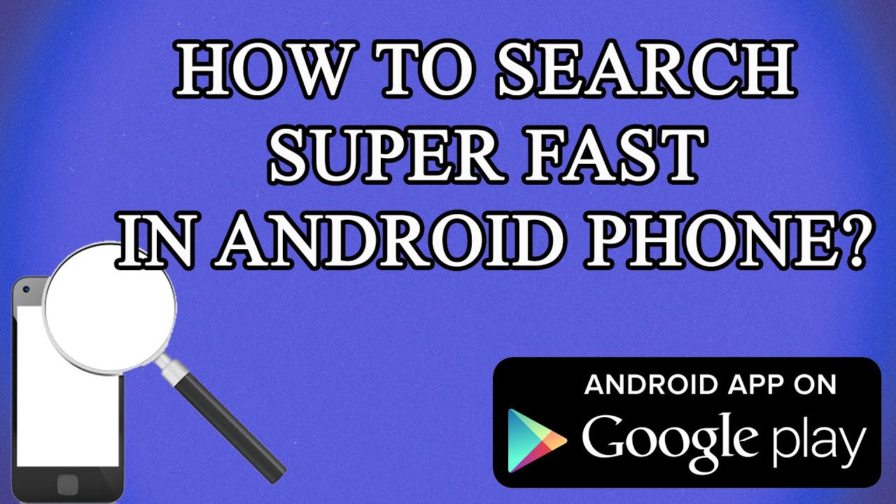 How to Search Any File Super Fast in Android Phone? - YouTube