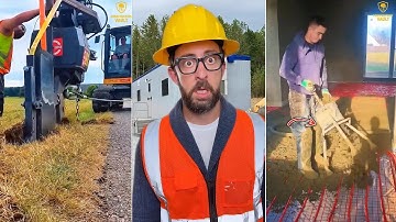 Smart Construction Hacks & Worker Skills – EP05👷‍♂️🔧😲