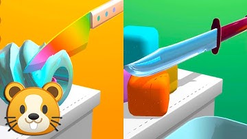 🐹Asmr Slicing Max All Levels Game Android iOS Gameplay Walkthrough #11