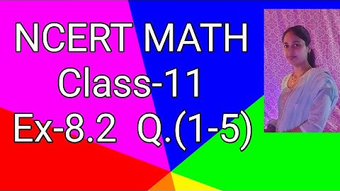 Class 11th Ex-8.2 Q 1,2,3,4,5 (BinomialTheorem ) Maths CBSE NCERT