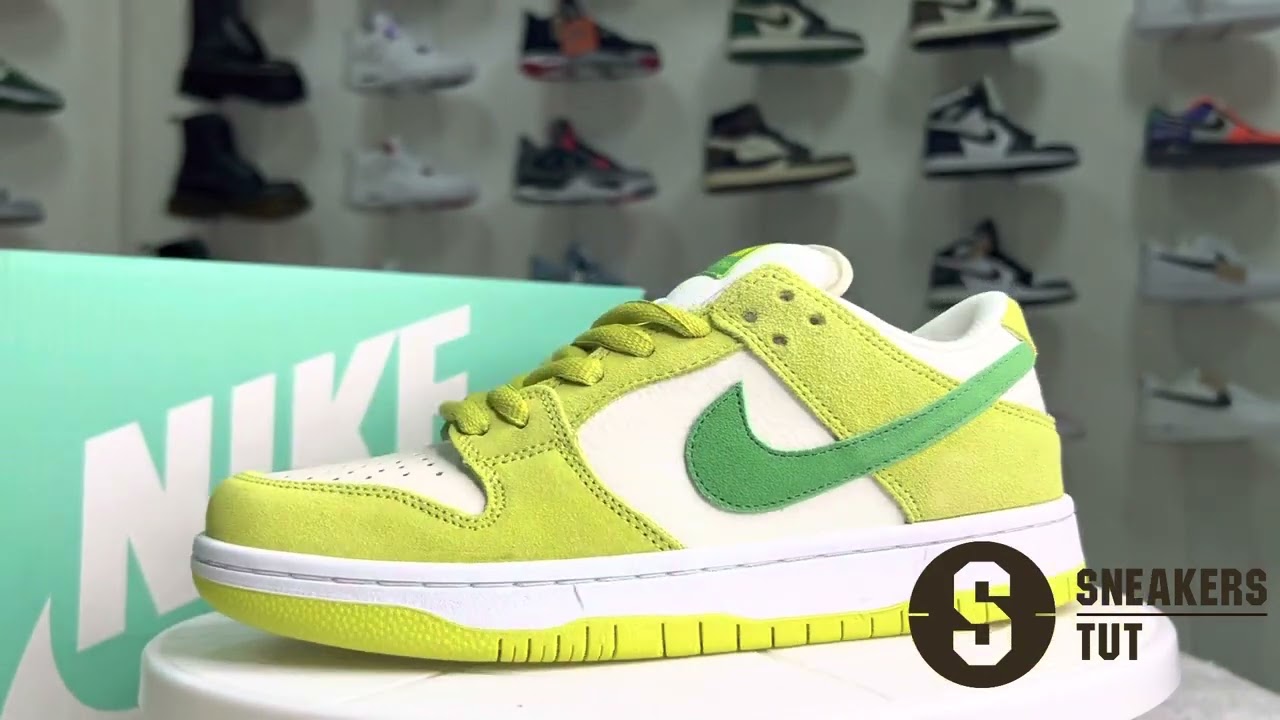 Кроссовки Nike SB Dunk Low Green Apple