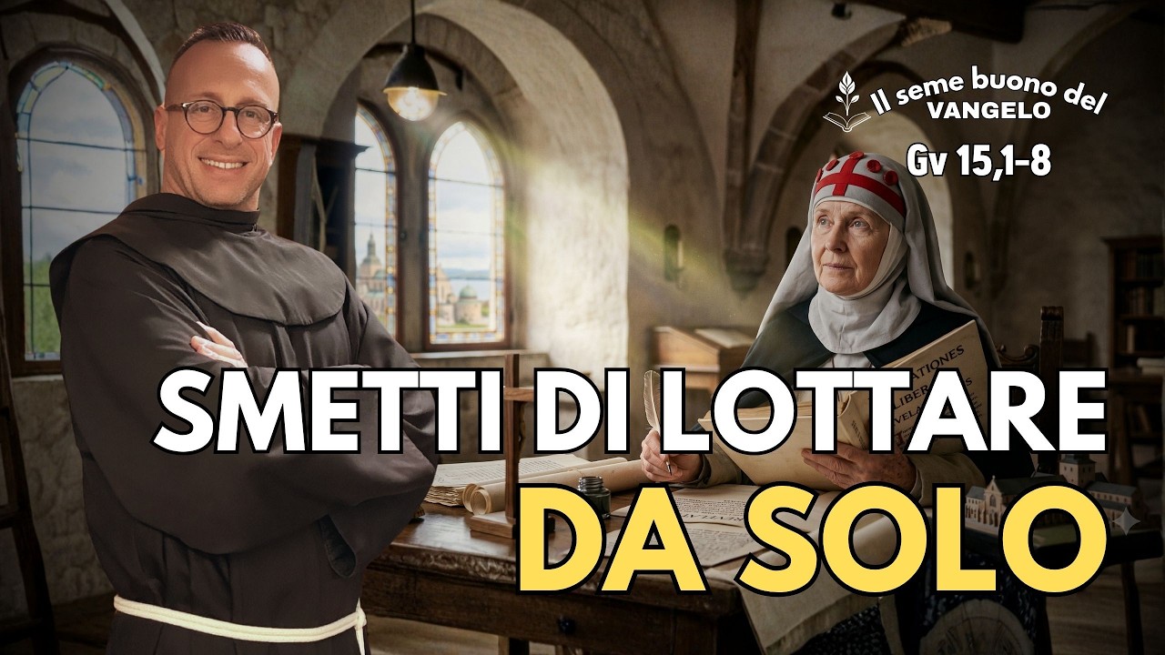 Vangelo del giorno | Smetti di lottare da solo e lasciati sostenere - 23 Luglio 2026 - Frate Alessio