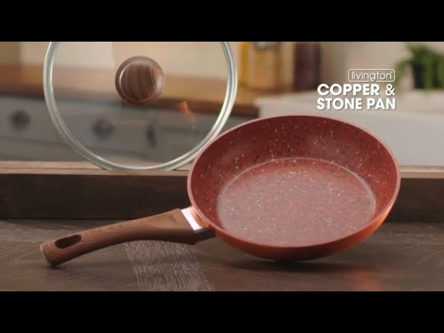 | Copper Pan - Die wie stark & YouTube Stone Stein | Pfanne Livington MediaShop.TV