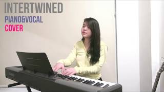 Video thumbnail of "Interwined DODIE CLARK cover, Piano and Vocal"