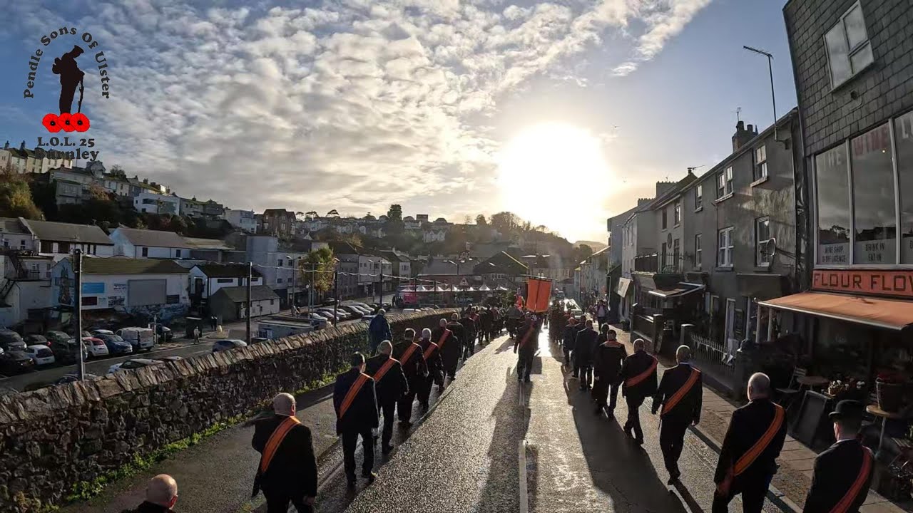 Parade With Me Brixham Orange Parade 2025