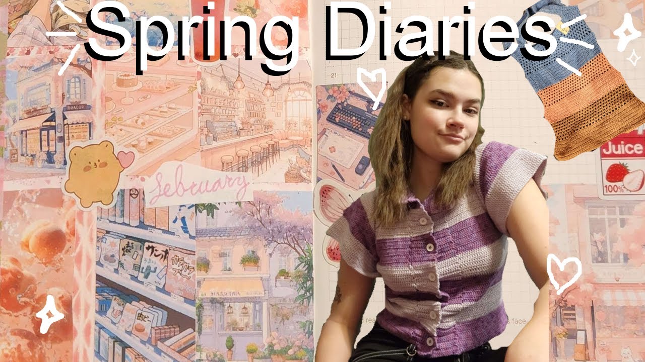 ❀ Spring Diaries ❀ yarn haul, a button up top and more!