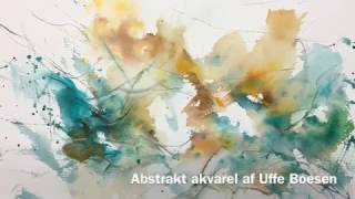 abstract watercolor abstrakt maleri normal speed