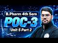B.Pharm 4th Sem | Pharmaceutical Organic Chemistry - 03 | B.Pharm POC Unit 5 | Part - 2 | PW