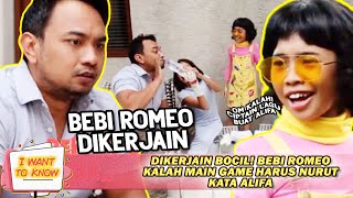 DIKERJAIN BOCIL! BEBI ROMEO KALAH MAIN GAME HARUS NURUT KATA ALIFA - I WANT TO KNOW screenshot 2