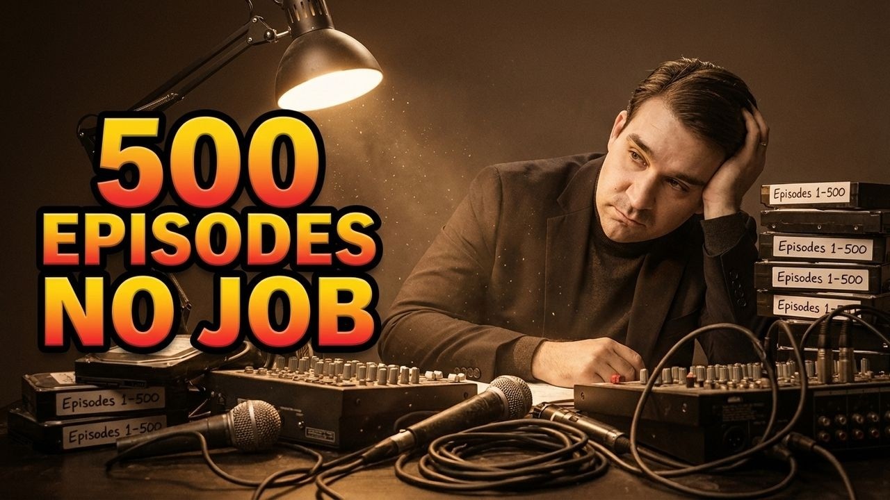 Why My 500 Episode Podcast Failed to Get Me a Job