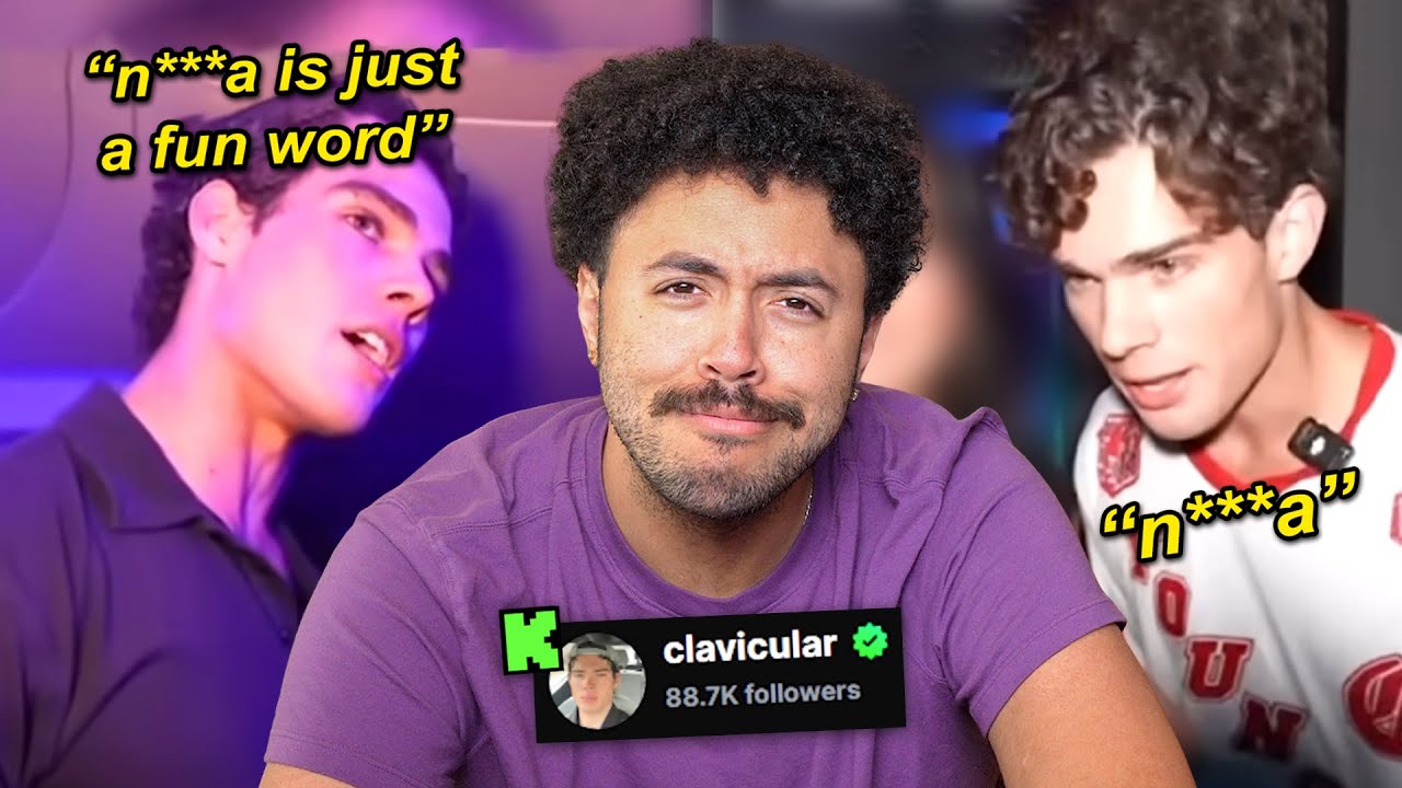 Kick Streamer Can't Stop Using The N-Word (Clavicular)