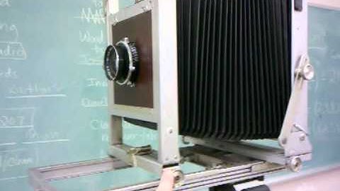 Large Format Photography: Calculating Bellows Extension Factor