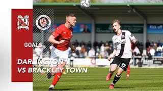 Goals: Darlington v Brackley Town