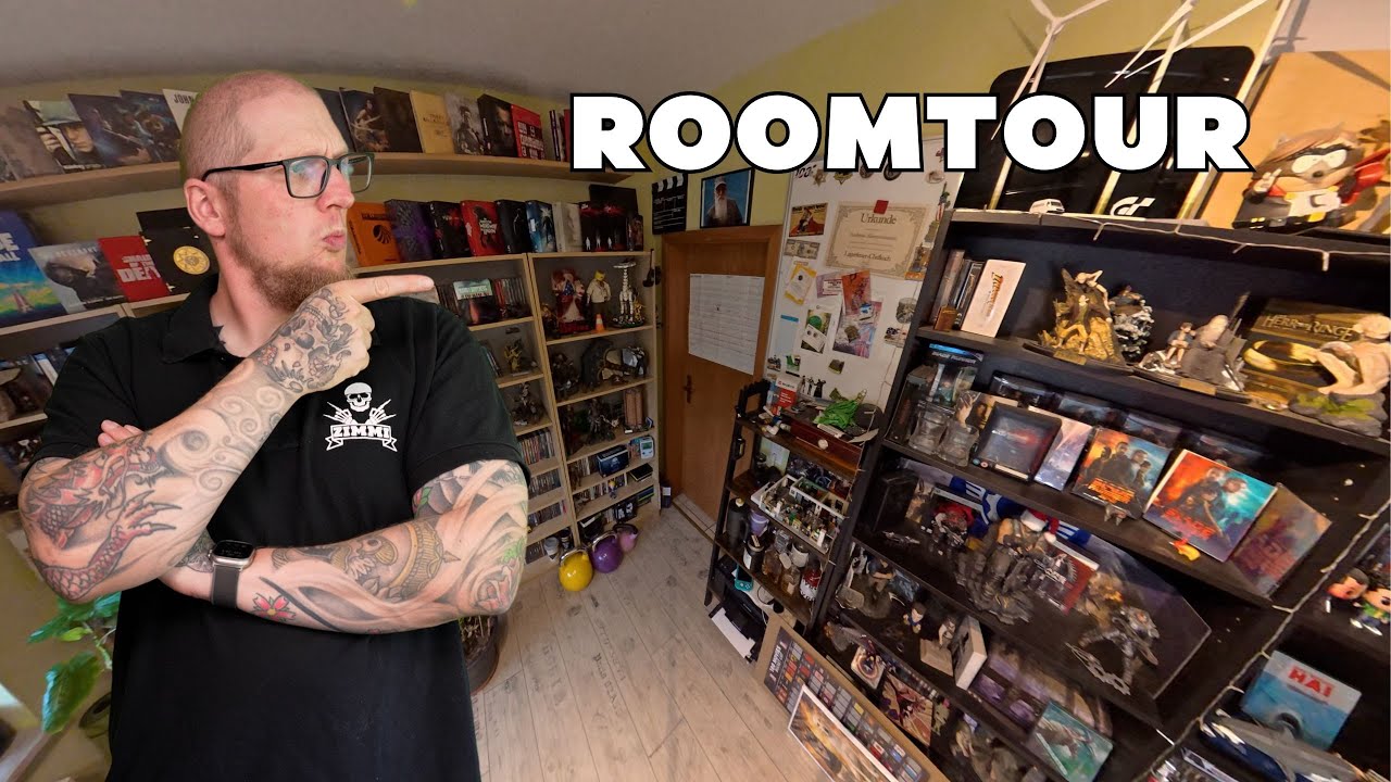 Hier lebt meine Sammlung! 🎬🎮 | Roomtour