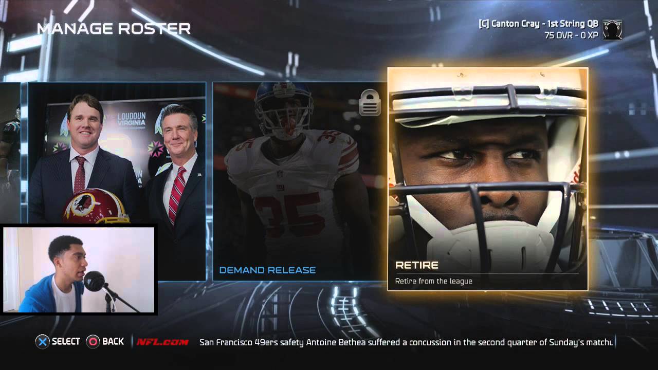 Madden 15 Connected Player Franchise - UNEXPECTED DRAFT TWIST - PRESEASON DEBUT