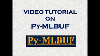 Calculation of Gamma - ray Shielding Parameters using Py - MLBUF...