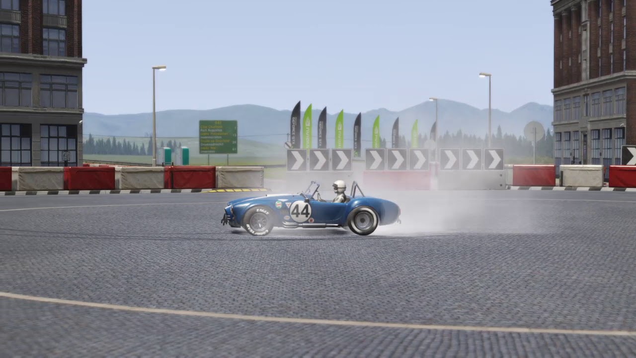 Assetto Corsa Shelby Cobra Donuts And Burnout Youtube