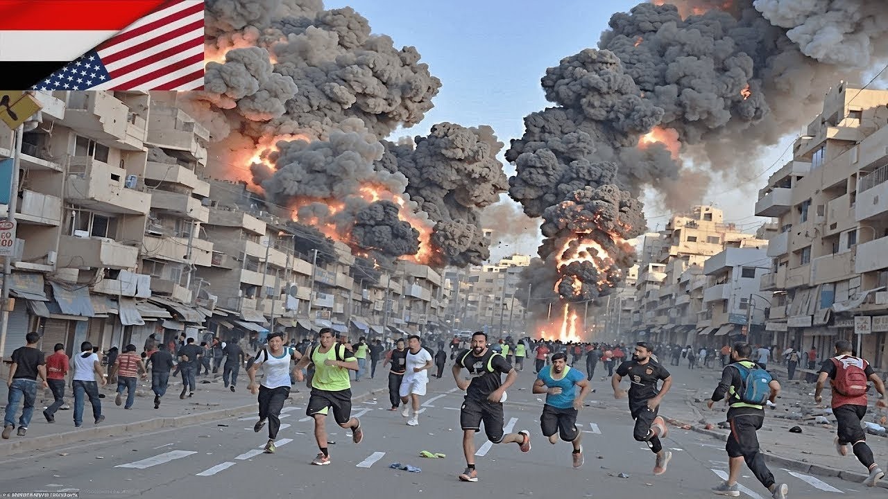 Israeli F-35 Fighter Jets & Helicopters Attack on Irani Army Supply Convoy - GTA 5