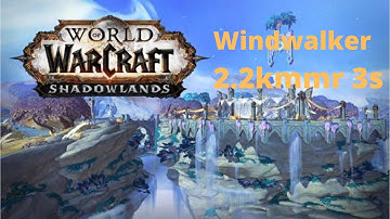 Windwalker Monk Shadowlands 3v3 Arenas 2.2k mmr