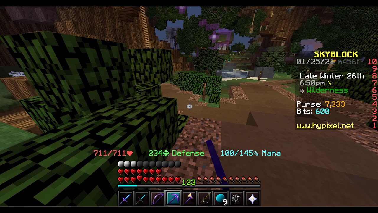 Breaking Torch Glitch In Hypixel Skyblock - YouTube