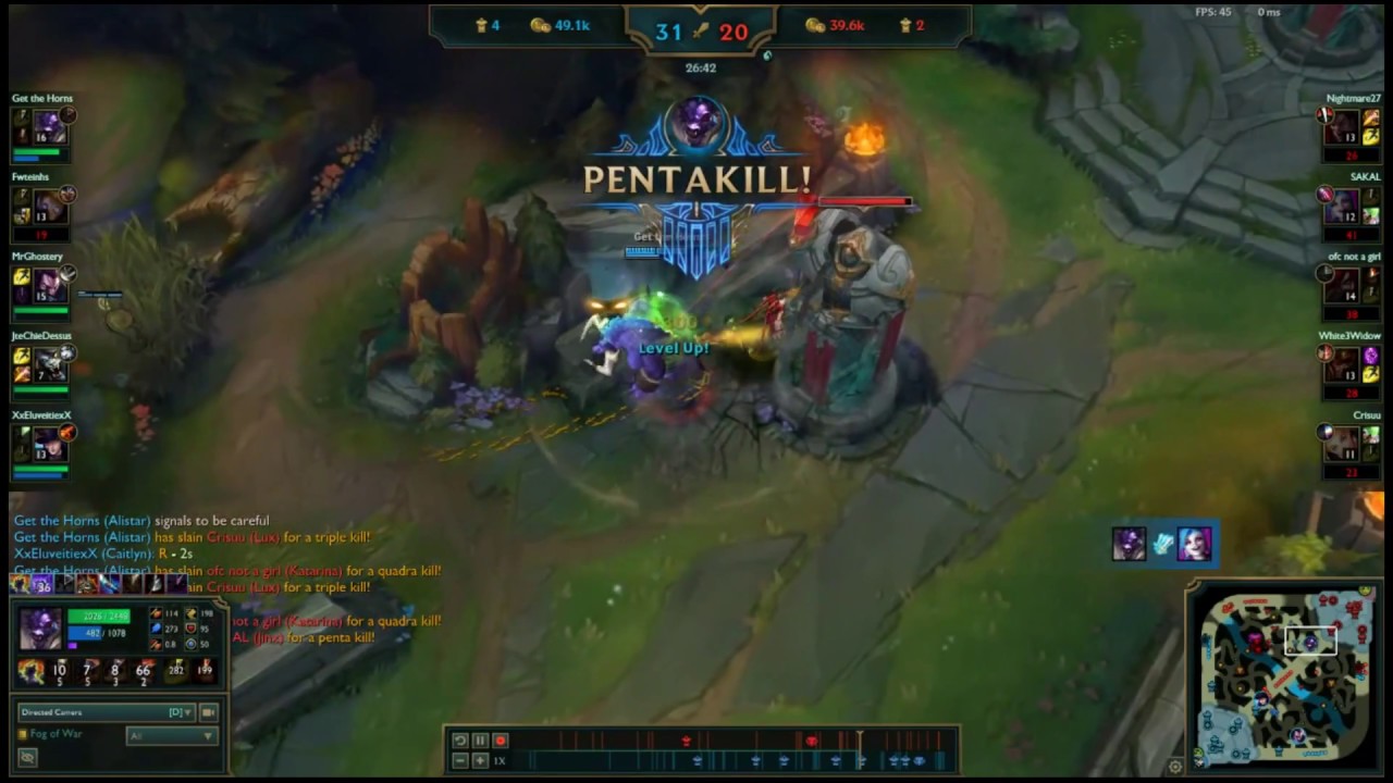 PENTAKILL ALISTAR + FULL AP COW PLAYSTYLE