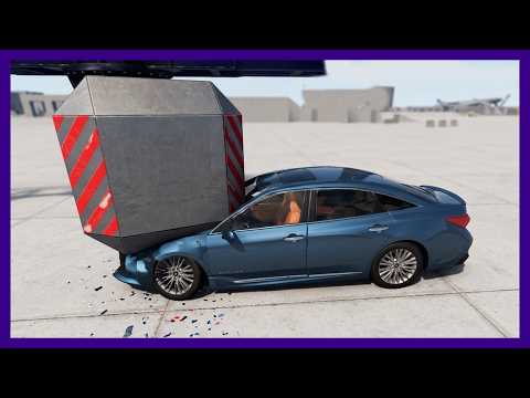 Crash Testing: DESTROYING 2022 Toyota Avalon // BeamNG.drive