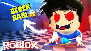 Bebek BABi Oldum AMA Bu Sefer Şeytan!!  ROBLOX Baby Evil Escape