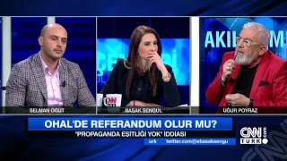 Uğur Poyraz'dan 'propaganda eşitliği yok' iddiası