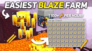 Easiest Blaze Xp Farm In Minecraft 1.21 Bedrock Java