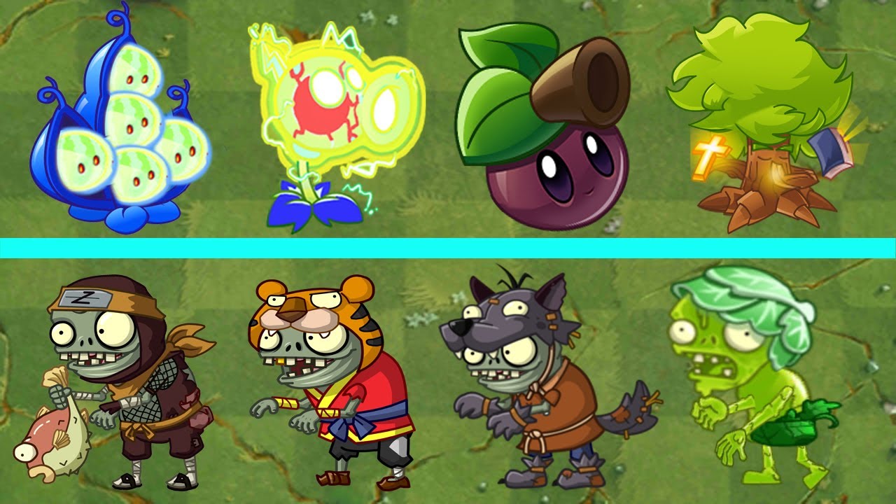 PvZ 2 Challenge - Super Team Plants Melon Pod vs 1000 Zombies - Who ...