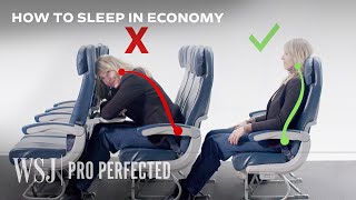 Ergonomics Expert Explains How to Sleep on a Plane | WSJ Pro Tip image