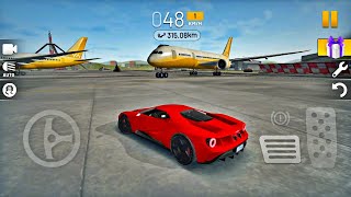 Red Sport Car Driving in Xtreme Driving Sim - Offroad & City Roads - Best Android Gameplay screenshot 2