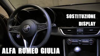 Alfa Romeo Giulia Infotainment display replacement Alfa Romeo Giulia Screen Replacement