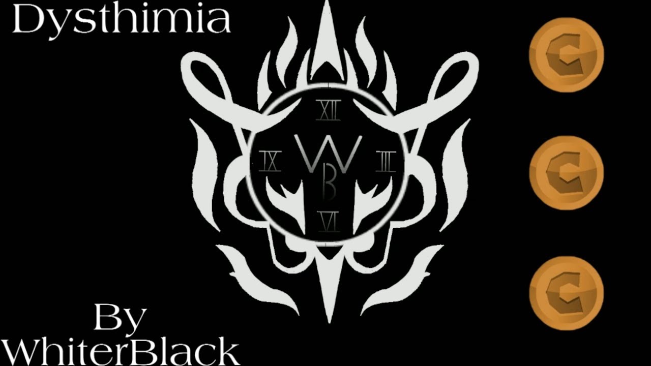 Dysthimia By WhiterBlack (3 Coins) Geometry Dash