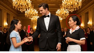 Millionaire Refused to Dance Until a Cleaning Lady’s Daughter Walked In… Then Everything Changed