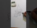 Gambar Anomali Sammy Ulang Tahun dalam 4 menit #brainrot #anomali #drawing
