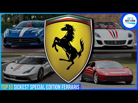 Top 10 Sickest Special Edition Ferraris