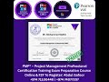 PMI-PMP Success Story | Congrats to Mr. Mohammed Mathin! | PMP Certified! Congratulations